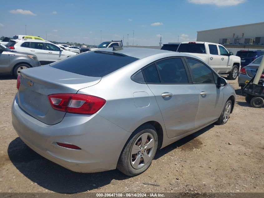 2017 Chevrolet Cruze Ls Auto VIN: 1G1BC5SM6H7272268 Lot: 39647108