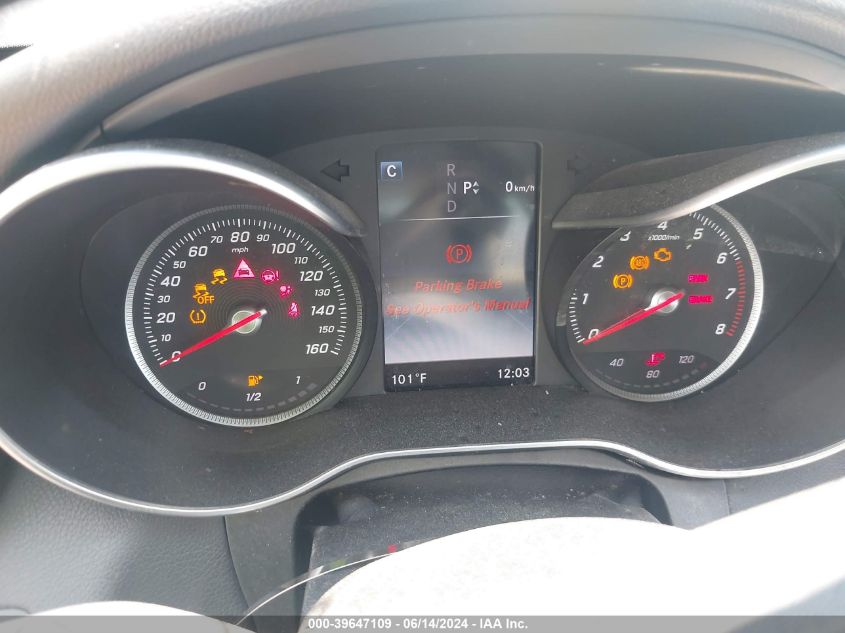 2016 Mercedes-Benz C 300 4Matic/Luxury 4Matic/Sport 4Matic VIN: WDDWF4KB3GR146872 Lot: 39647109