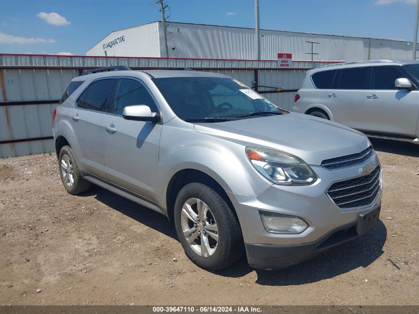 2016 CHEVROLET EQUINOX LT - 2GNALCEK1G6344050