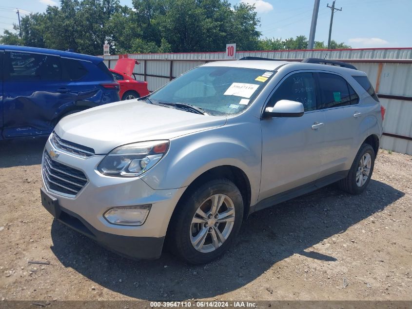 2016 Chevrolet Equinox Lt VIN: 2GNALCEK1G6344050 Lot: 39647110