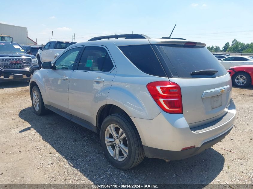 2016 Chevrolet Equinox Lt VIN: 2GNALCEK1G6344050 Lot: 39647110