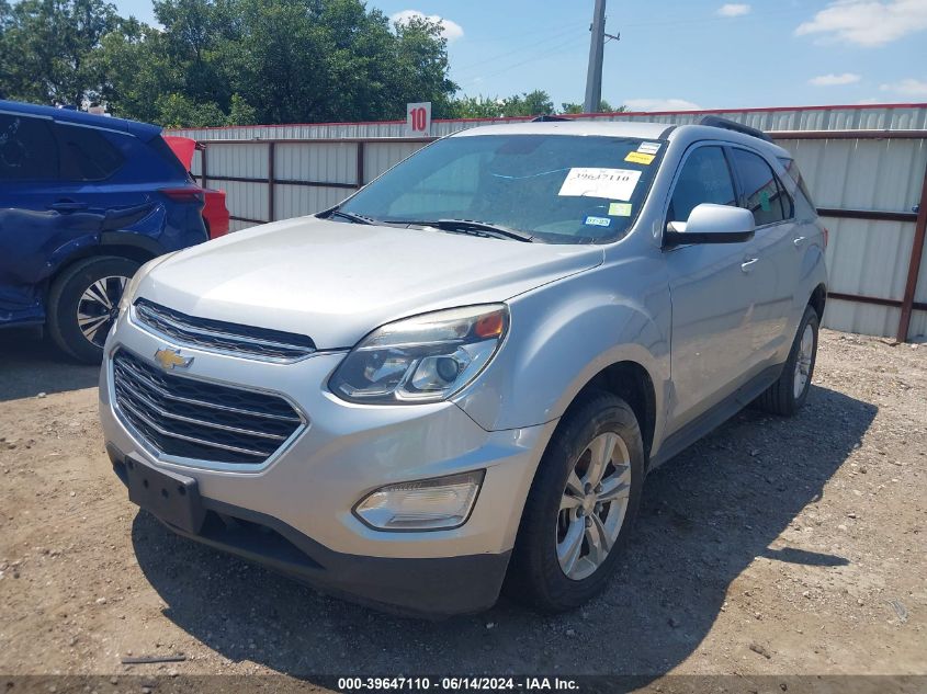 2016 Chevrolet Equinox Lt VIN: 2GNALCEK1G6344050 Lot: 39647110