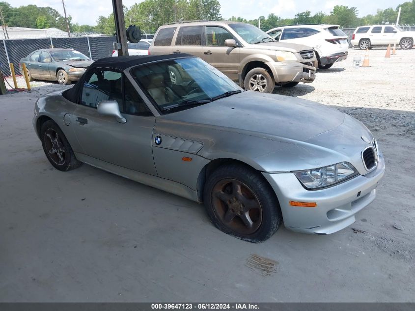 1996 BMW Z3 1.9 VIN: 4USCH7325TLB74190 Lot: 39647123