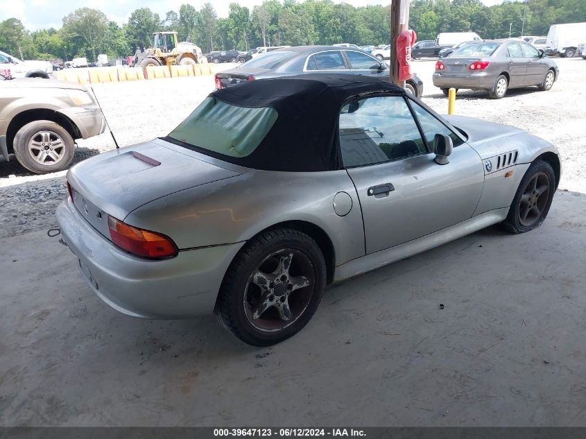 4USCH7325TLB74190 1996 BMW Z3 1.9