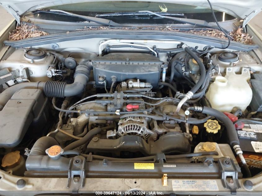 2003 Subaru Forester X VIN: JF1SG63603H767026 Lot: 39647124