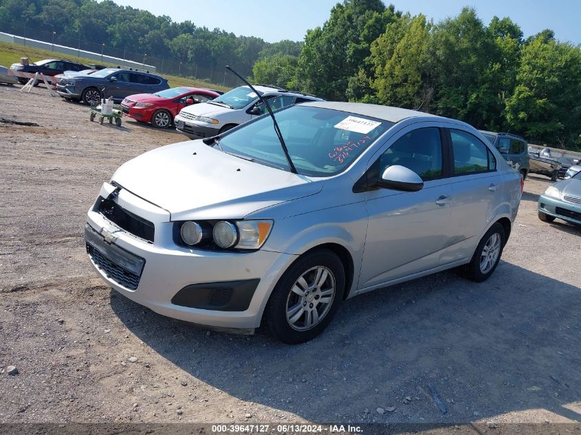 2012 Chevrolet Sonic 2Ls VIN: 1G1JA5SHXC4105281 Lot: 39647127