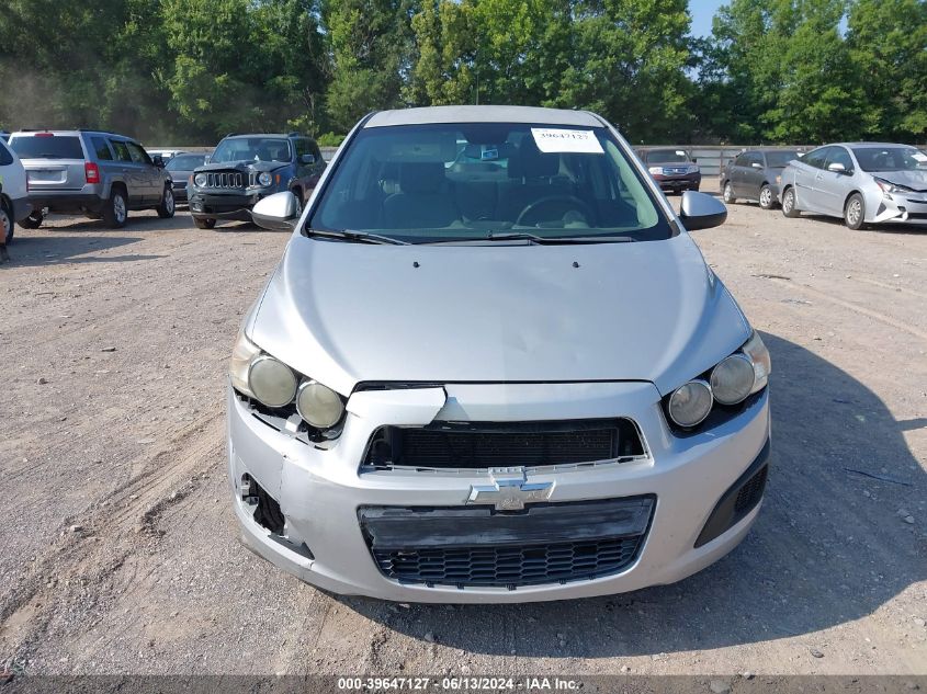 2012 Chevrolet Sonic 2Ls VIN: 1G1JA5SHXC4105281 Lot: 39647127