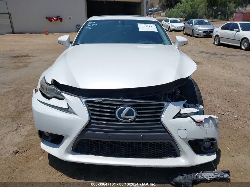 2014 Lexus Is 250 VIN: JTHBF1D28E5030820 Lot: 39647131