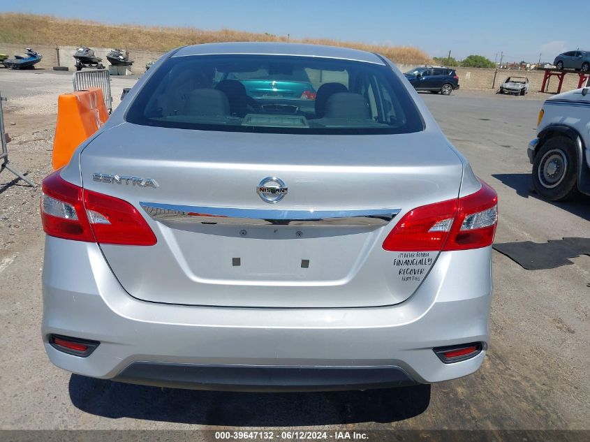 2018 Nissan Sentra S VIN: 3N1AB7AP7JY285986 Lot: 39647132