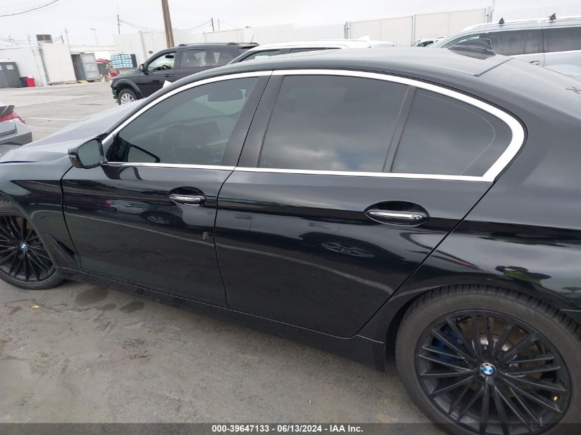 2017 BMW 540I VIN: WBAJE5C35HWA92269 Lot: 39647133