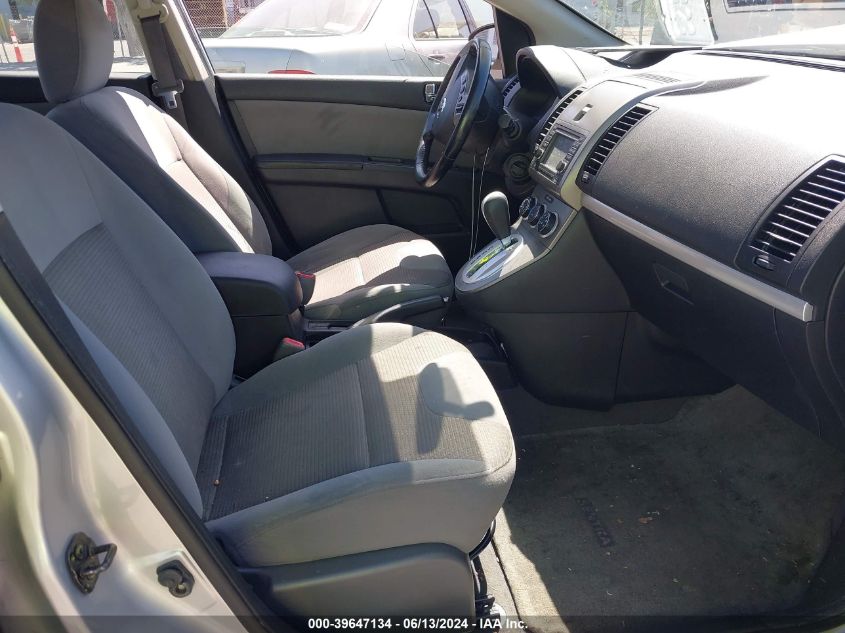 3N1AB6AP2CL684010 2012 Nissan Sentra 2.0 Sr