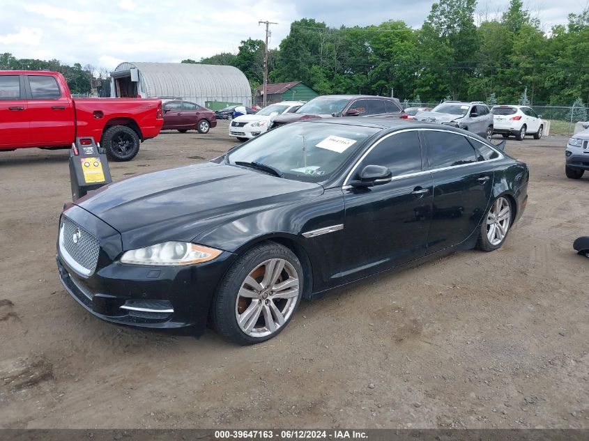 2013 Jaguar Xj Xjl Portfolio VIN: SAJWJ2GD8D8V45318 Lot: 39647163