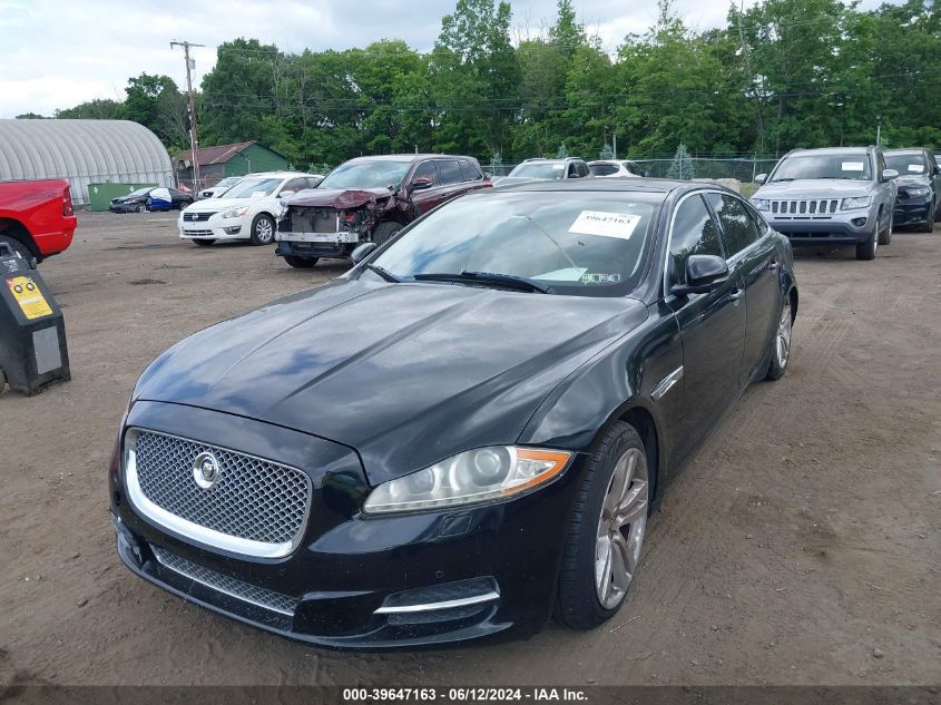 2013 Jaguar Xj Xjl Portfolio VIN: SAJWJ2GD8D8V45318 Lot: 39647163