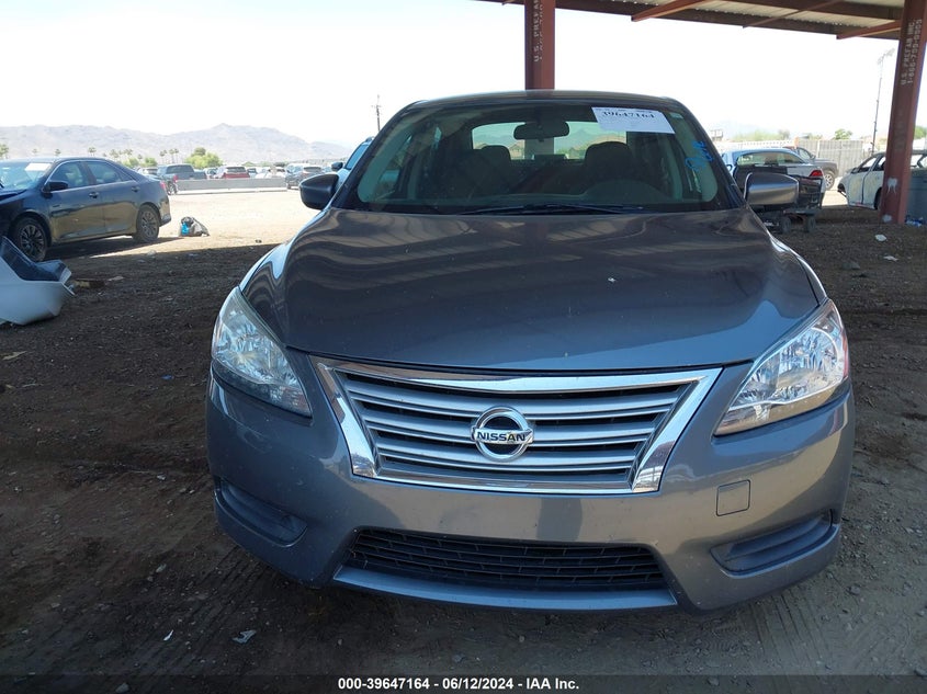 2015 Nissan Sentra Sv VIN: 3N1AB7AP9FL676819 Lot: 39647164