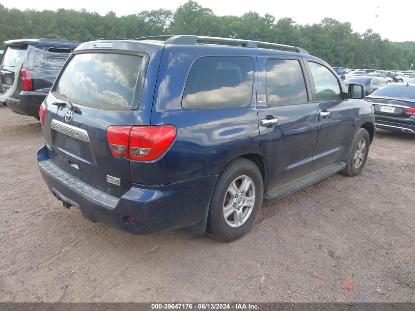 5TDZY68A08S001996 2008 Toyota Sequoia Limited 5.7L V8