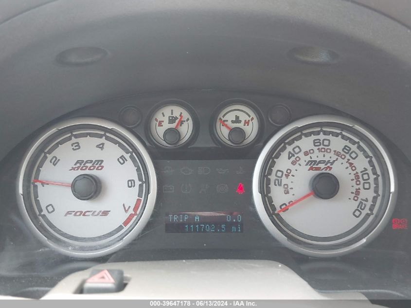 2009 Ford Focus Se VIN: 1FAHP35N69W231103 Lot: 39647178