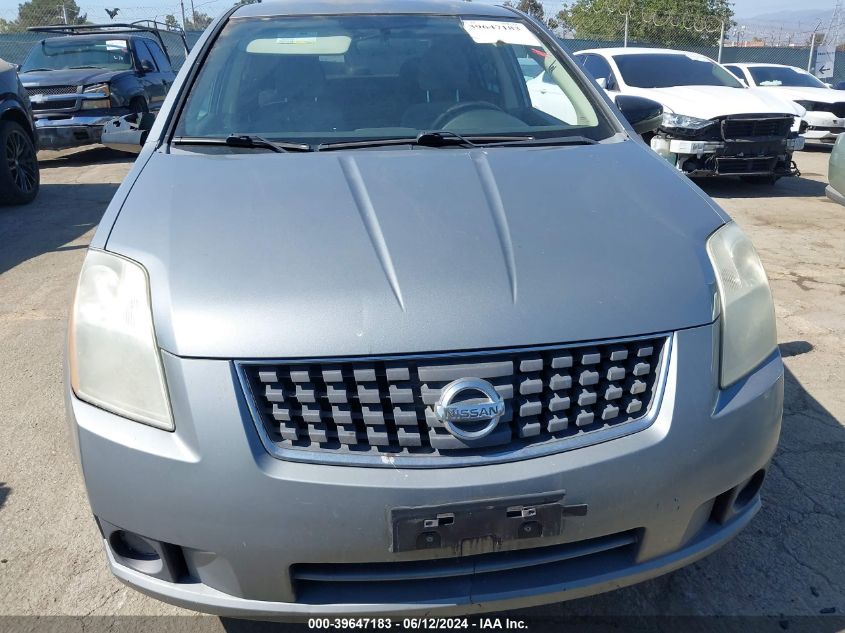 2007 Nissan Sentra 2.0S VIN: 3N1AB61E67L697542 Lot: 39647183