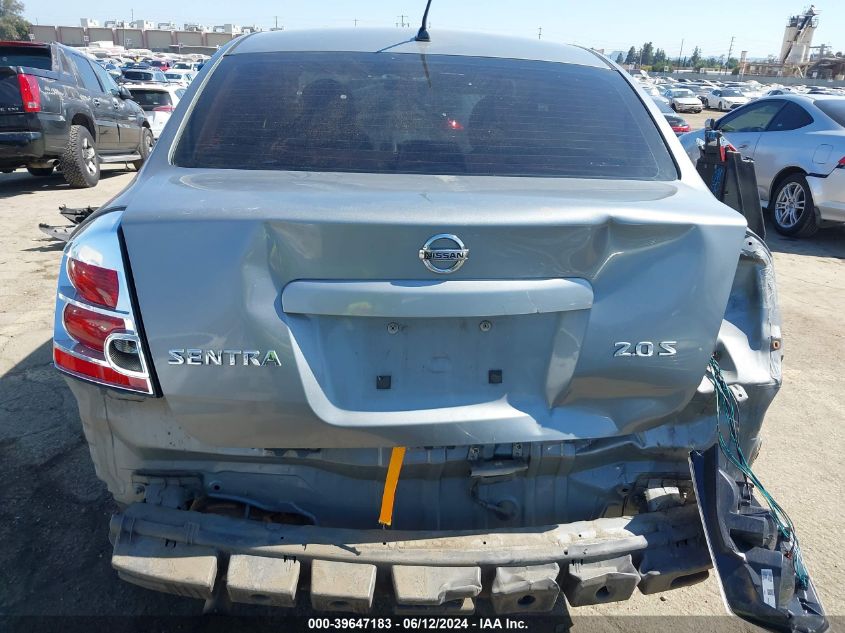 2007 Nissan Sentra 2.0S VIN: 3N1AB61E67L697542 Lot: 39647183