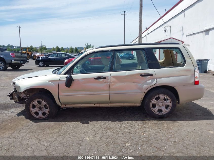 2006 Subaru Forester 2.5X VIN: JF1SG63696H724888 Lot: 39647184