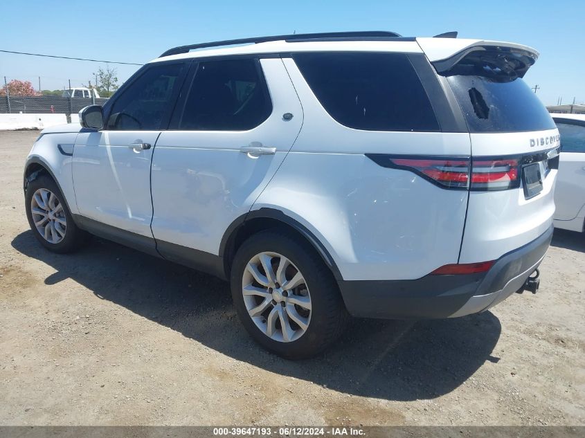 2018 Land Rover Discovery Hse Luxury VIN: SALRT2RV5JA059087 Lot: 39647193