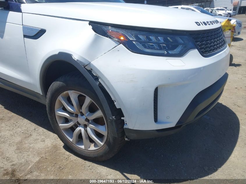 2018 Land Rover Discovery Hse Luxury VIN: SALRT2RV5JA059087 Lot: 39647193