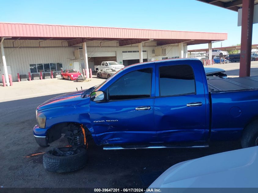 2007 Dodge Ram 1500 Slt VIN: 1D7HA18P17S193271 Lot: 39647201