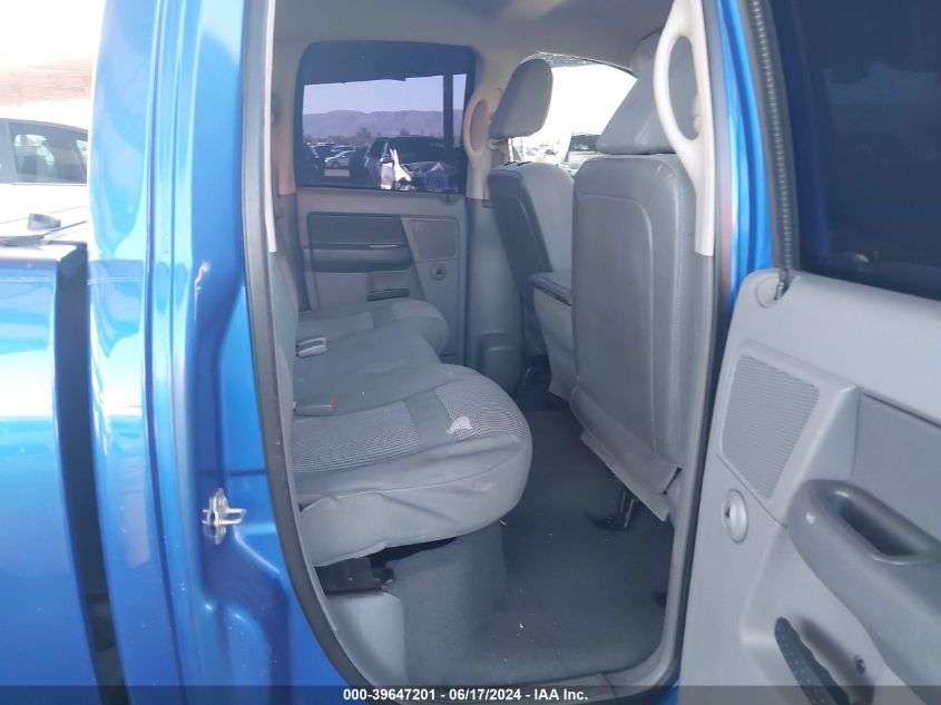 2007 Dodge Ram 1500 Slt VIN: 1D7HA18P17S193271 Lot: 39647201