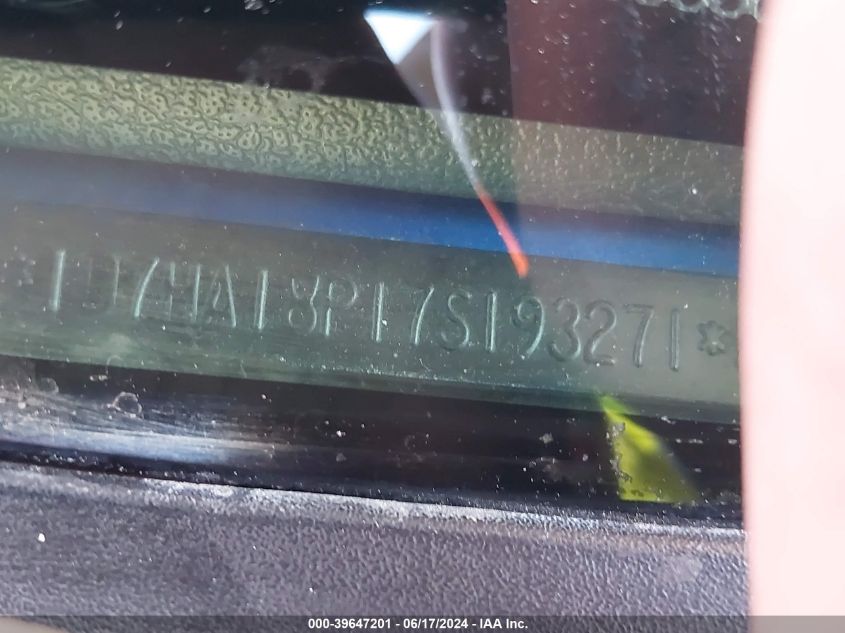 2007 Dodge Ram 1500 Slt VIN: 1D7HA18P17S193271 Lot: 39647201