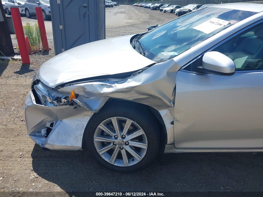 2012 Toyota Camry Xle V6 VIN: 4T1BK1FKXCU009704 Lot: 39647210