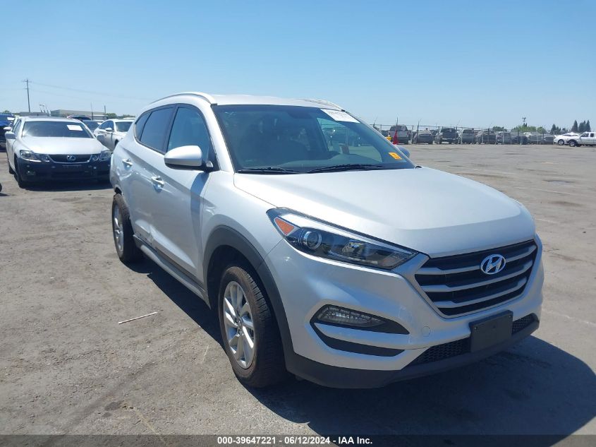 2018 Hyundai Tucson Sel VIN: KM8J3CA42JU767787 Lot: 39647221