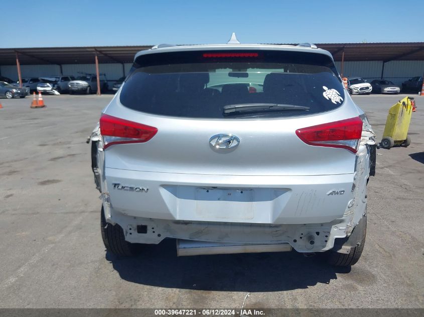 2018 Hyundai Tucson Sel VIN: KM8J3CA42JU767787 Lot: 39647221