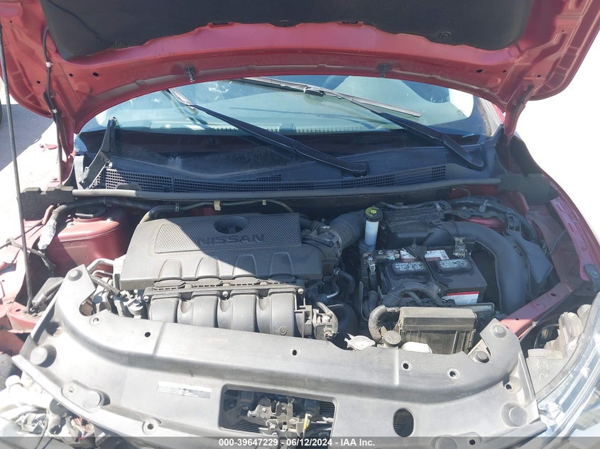 VIN 3N1AB7AP7KY256635 2019 NISSAN SENTRA SV