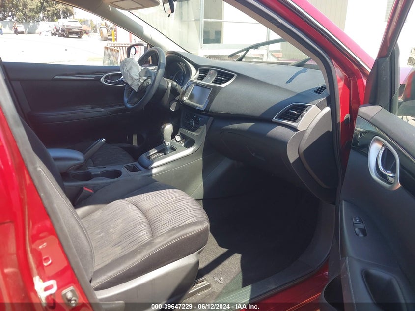 VIN 3N1AB7AP7KY256635 2019 NISSAN SENTRA SV