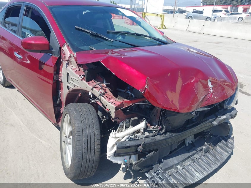 VIN 3N1AB7AP7KY256635 2019 NISSAN SENTRA SV