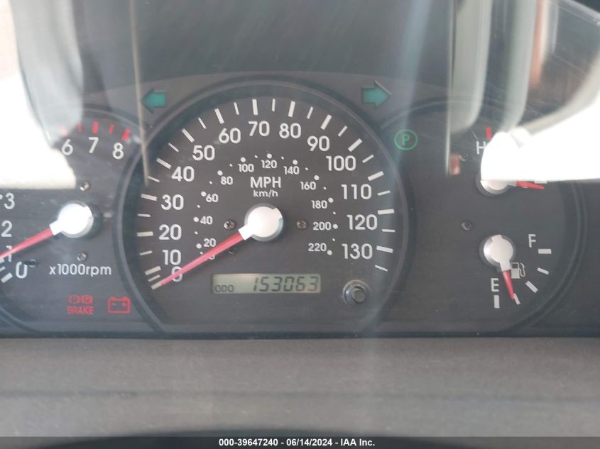 2003 Kia Sorento Ex/Lx VIN: KNDJC733835056074 Lot: 39647240