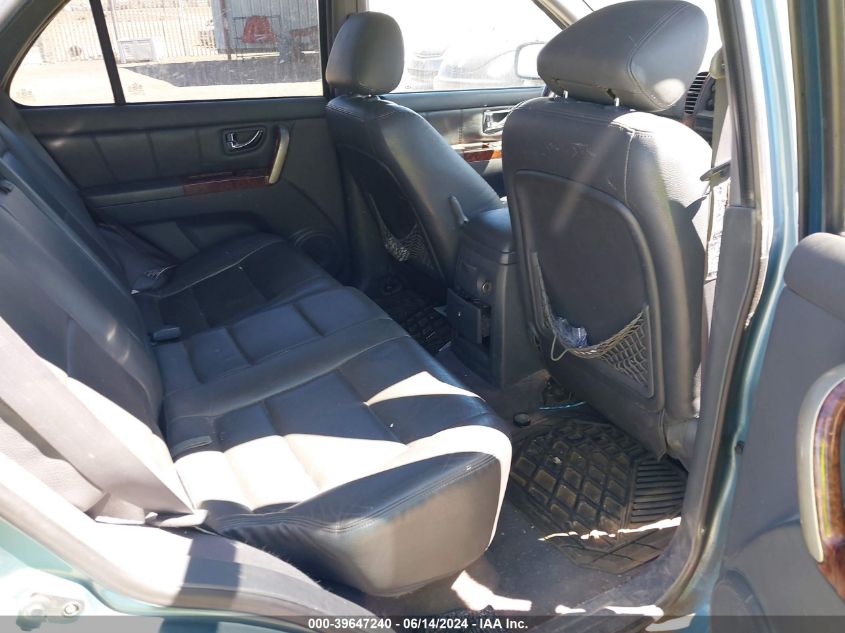 2003 Kia Sorento Ex/Lx VIN: KNDJC733835056074 Lot: 39647240