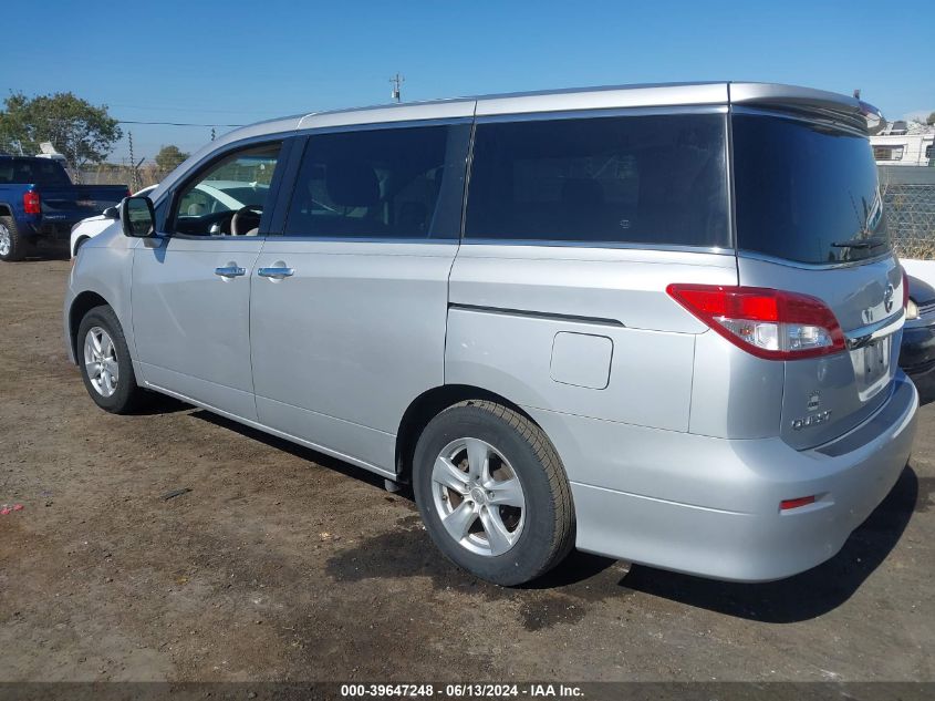 2012 Nissan Quest Sv VIN: JN8AE2KP7C9037482 Lot: 39647248