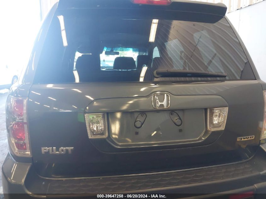 2006 Honda Pilot Ex-L VIN: 2HKYF18576H561203 Lot: 39647258