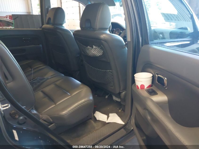 2006 Honda Pilot Ex-L VIN: 2HKYF18576H561203 Lot: 39647258