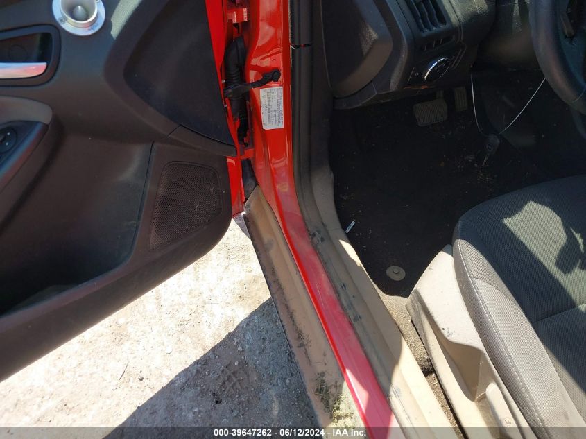 2014 Ford Focus Se VIN: 1FADP3K20EL362046 Lot: 39647262