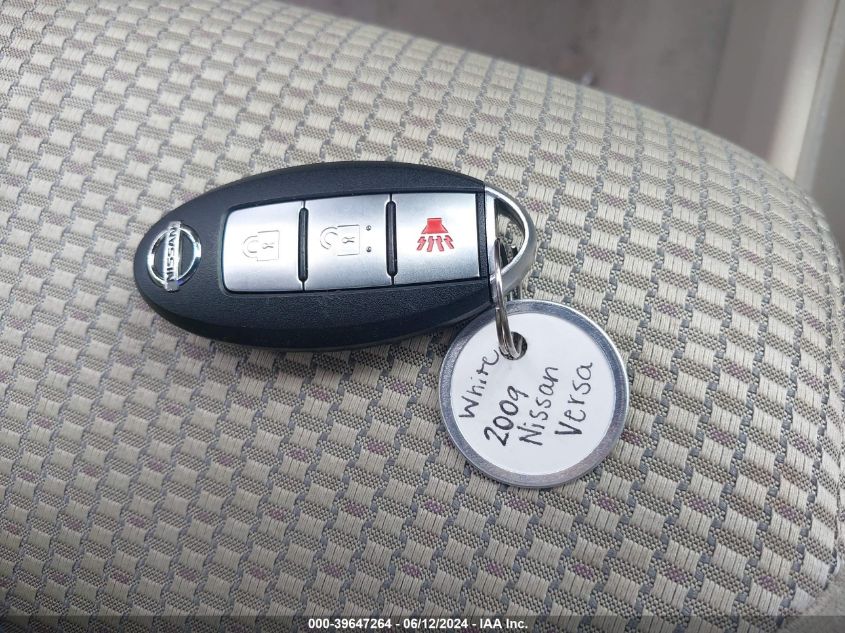 2009 Nissan Versa 1.8Sl VIN: 3N1BC13E29L355638 Lot: 39647264