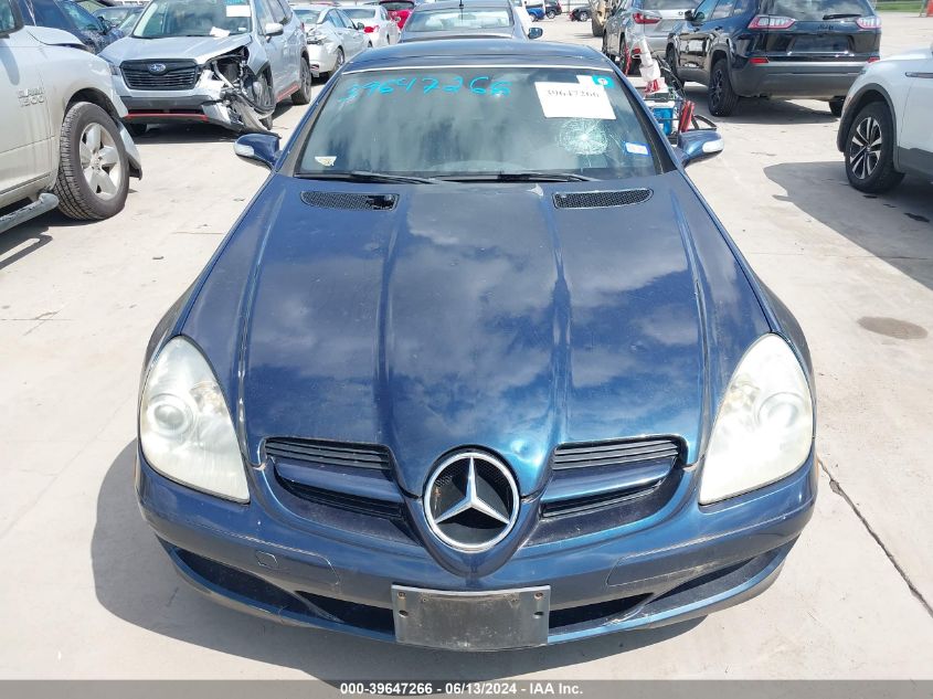 2006 Mercedes-Benz Slk 280 VIN: WDBWK54F66F127999 Lot: 39647266