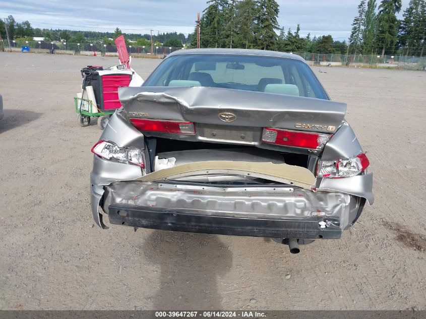 2000 Toyota Camry Le V6 VIN: JT2BF22K4Y0275943 Lot: 39647267