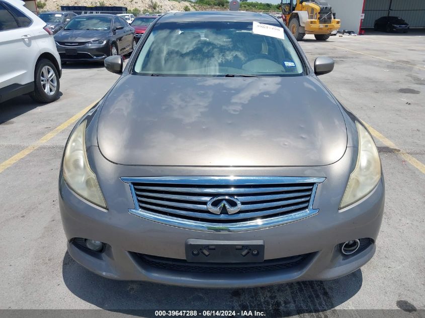 2012 Infiniti G37 Journey VIN: JN1CV6AP0CM625172 Lot: 39647288