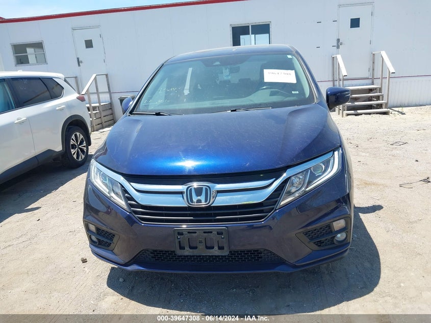 2019 Honda Odyssey Ex-L VIN: 5FNRL6H72KB039597 Lot: 39647308