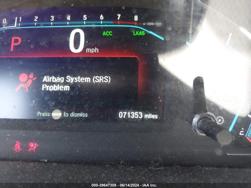 2019 Honda Odyssey Ex-L VIN: 5FNRL6H72KB039597 Lot: 39647308