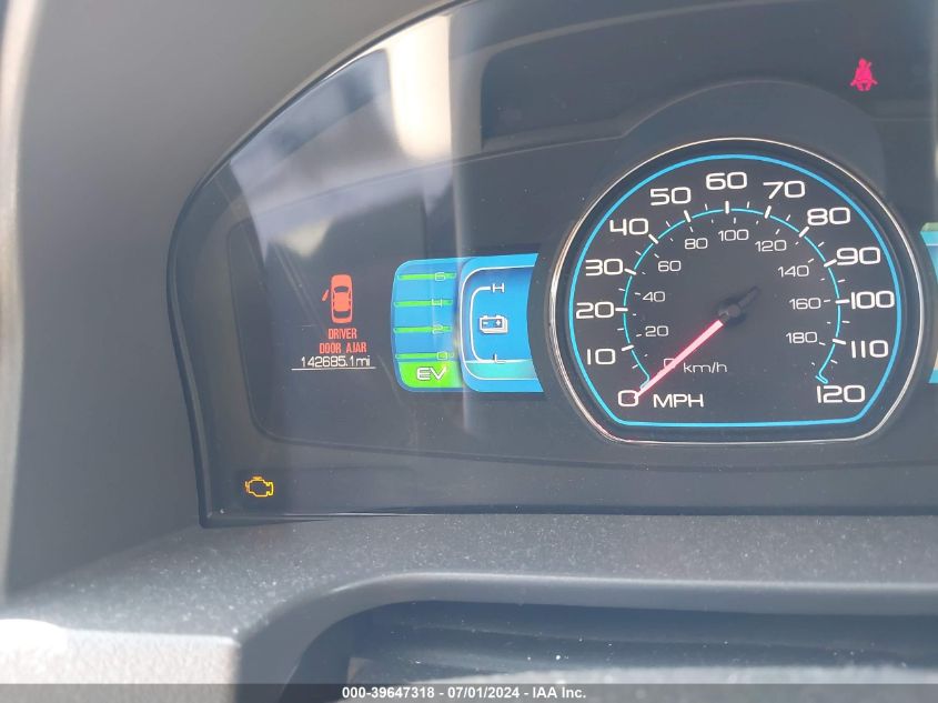 2010 Ford Fusion Hybrid VIN: 3FADP0L38AR308026 Lot: 39647318