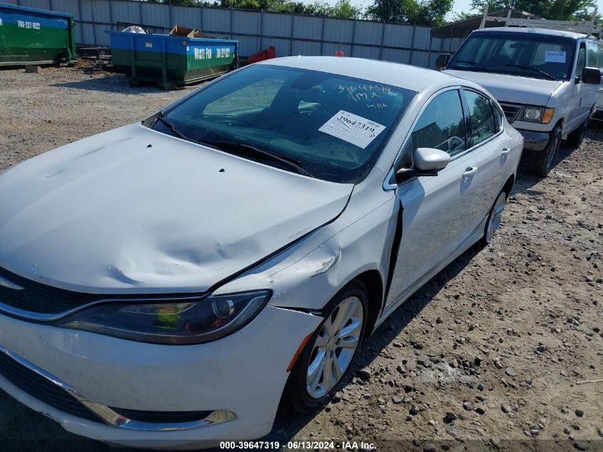 2015 Chrysler 200 Limited VIN: 1C3CCCAB5FN747874 Lot: 39647319