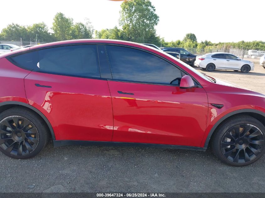 2021 TESLA MODEL Y LONG RANGE - 5YJYGDEE9MF137939