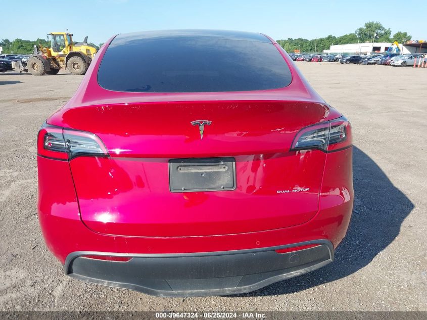 5YJYGDEE9MF137939 2021 Tesla Model Y Long Range